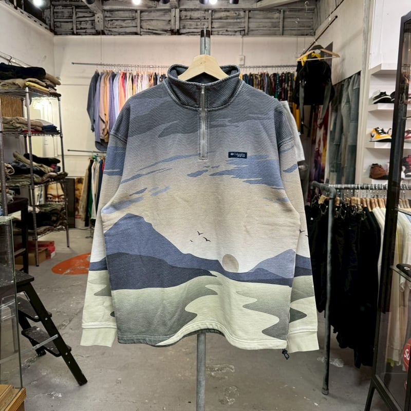 【Kith × Columbia PFG】Nocturnal クォータージップ Kith × Columbia PFG】Nocturnal クォータージップ