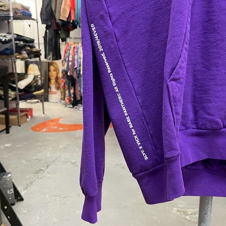 RARE PANTHER × VERDY RARE THINGS DONT LAST FOREVER HOODIE PURPLE XL 86722