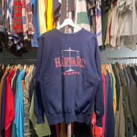 CHAMPION 90S RW SWEAT HARVARD LAW SCHOOL NAVY XL 98471