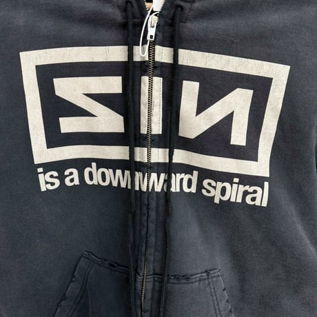 PROJECT G/R ZYGON ZIP HOODIE FADE BLACK 2 17505