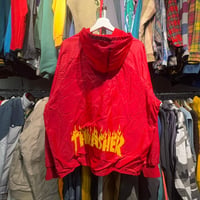 THRASHER NYLON HOODED JACKET fits LARGE 96337