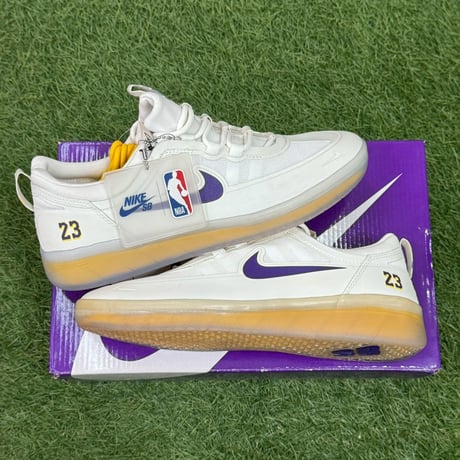 NIKE SB NYJAH FREE 2 "LAKERS" DA3439-100 26.5㎝ 99129