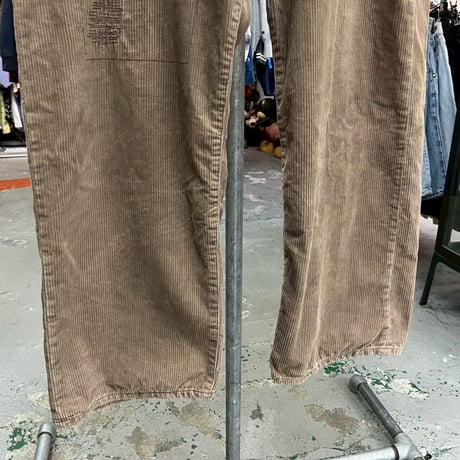 NEIGHBORHOOD SAVAGE CORDUROY DP WIDE PANT BROWN XL 242XBNH-PTM10