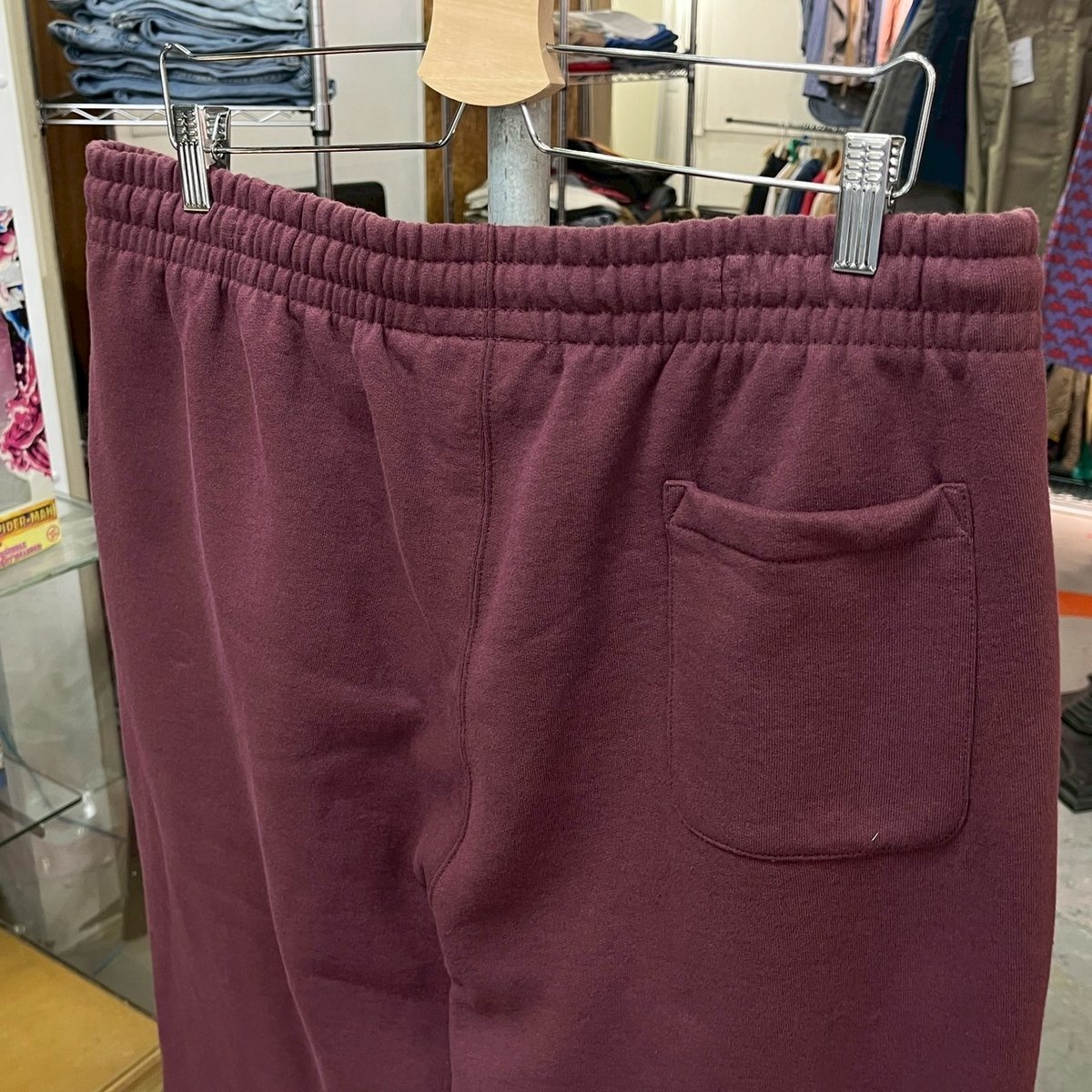 Supreme SMALL BOX DRAWCORD SWEATPANT MAROON XL 