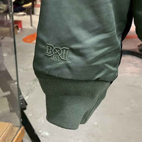 Supreme × BOUNTY HUNTER MA-1 JACKET OLIVE XL 25417