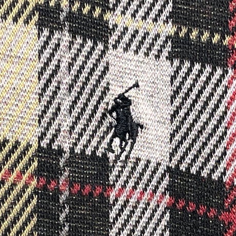 POLO RALPH LAUREN HENRY NECK CHEAK LS MULTI MEDIUM 06314