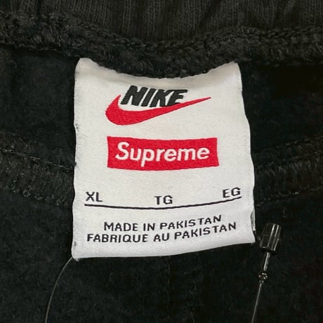 Supreme 25SS × NIKE SWEAT PANTS HF9630-010 BLACK XL 97479