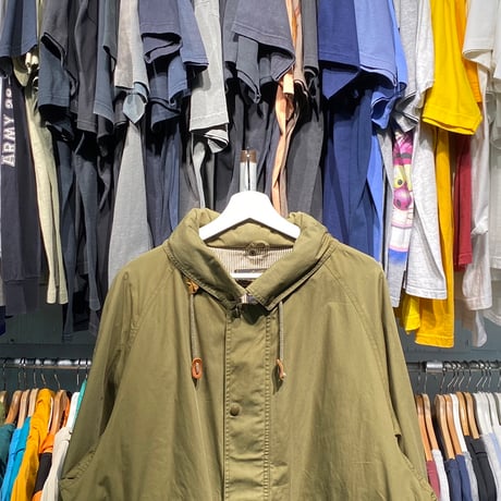 EDDIE BAUER 80-90S NYLON MOUNTAIN PARKA KHAKI XL 17957
