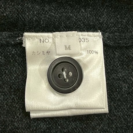 Ronherman CASHMARE CARDIGAN GREY MEDIUM 71384