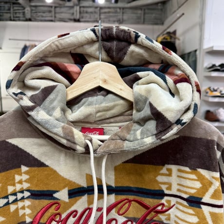 KITH × COCA COLA PENDLETON HOODIE MULTI LARGE 17579