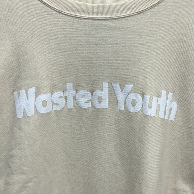 WASTED YOUTH SEASON1 CREWNECK SWEATSHIRT BEIGE