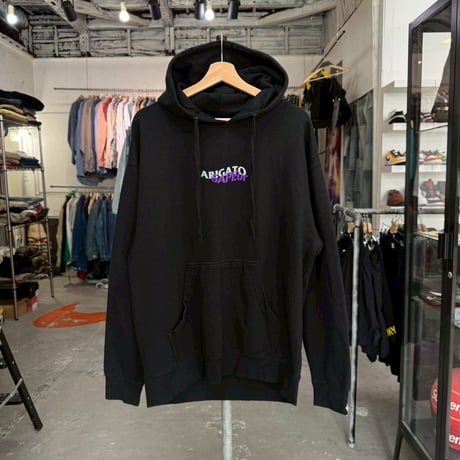 SAPEur × ANTI SOCIAL SOCIAL CLUB ASSC DoTMAN HEADS SWEAT HOODIE BLACK LARGE 40370
