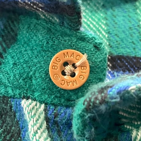 BIC MAC CHECK NEL SHIRT LARGE TALL 20750