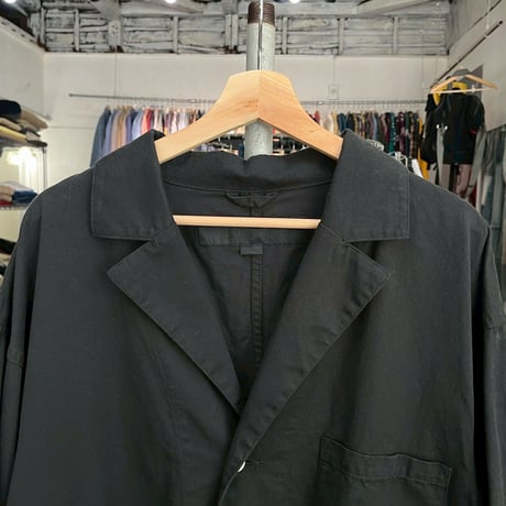 NEIGHBORHOOD BNW SHOP COAT BLACK XL 241SPNH-JKM02 64638