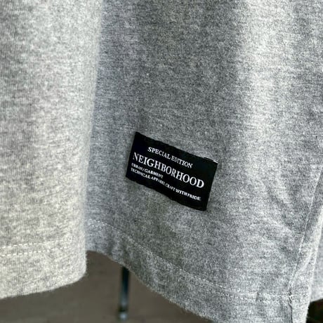 NEIGHBORHOOD × SCHOTT KOSTAS SEREMETIS TEE LS -232US26N-LTM01S GREY LARGE 97458
