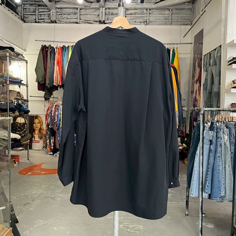 WHITE MOUTAINEERING × FCRB STAND COLLAR SHRIT BLACK 3 WM2273106 92705