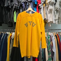 RUSSELL 90S POLY/COTTON FOOTBALL SHIRT YELLOW XL 94124