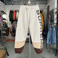 Supreme 25SS PANELED SWEAT PANT NATURAL MEDIUM