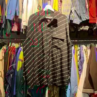 FUBU ALL OVER PATTERN SHIRT BLACK XL 20803