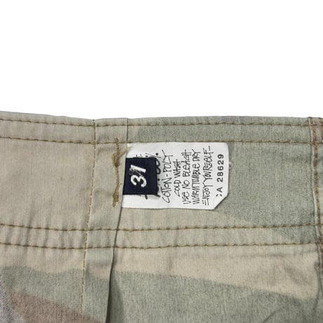 STUSSY OLD CAMOUFLAGE BEACH SHORT GREEN 31 15911
