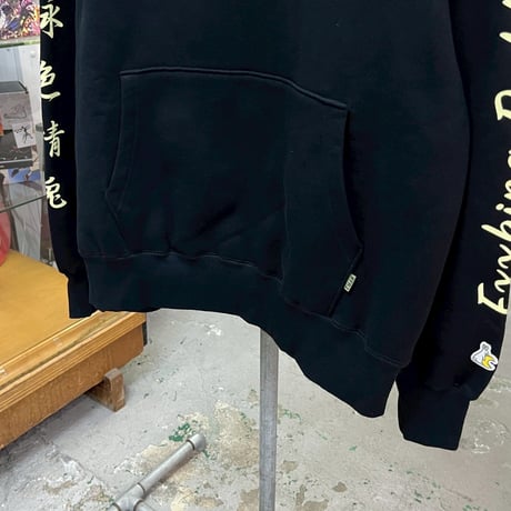FR2 HANAHUDA LOGO HOODIE  BLACK MEDIUM 92327