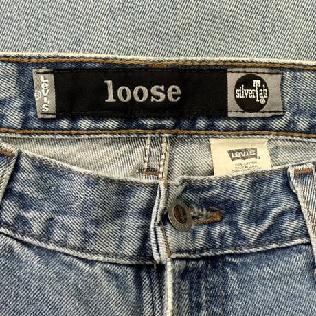 LEVI'S 90S SILVER TAB LOOSE INDIGO 34/34 91001