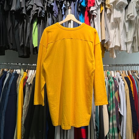 RUSSELL 90S POLY/COTTON FOOTBALL SHIRT YELLOW XL 94124