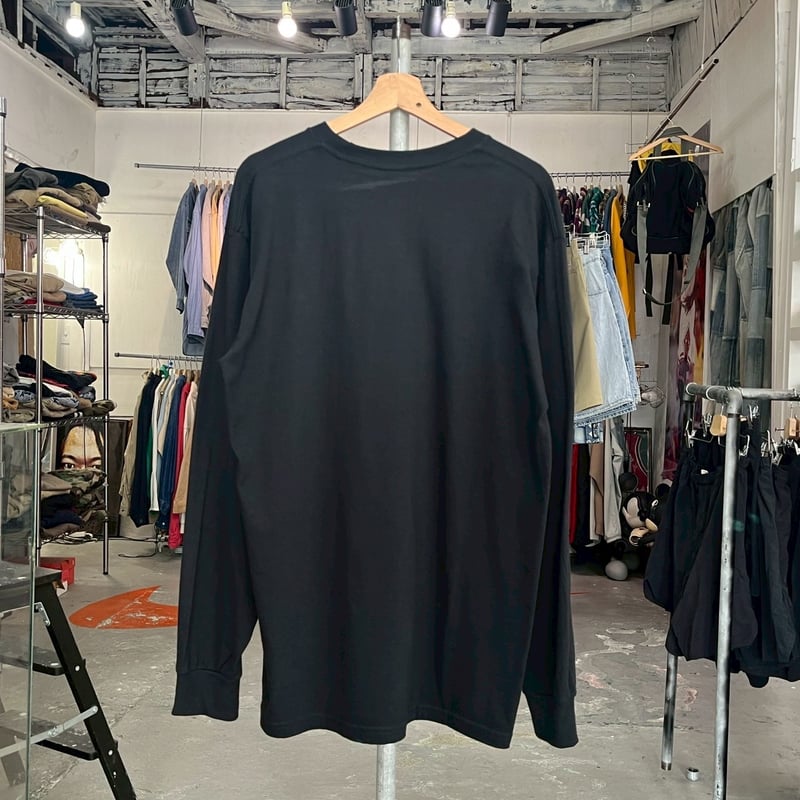 Supreme BOX LOGO LS TEE BLACK LARGE 91373 | BRA