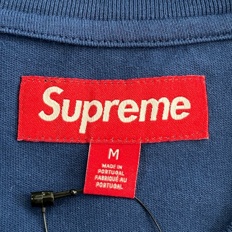 Supreme Small Box L/S Tee ネイビー Supreme Small Box L S Tee (FW21) - $68