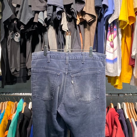 LEVI'S 80S 519 CORDUROY PANT NAVY 33/32 88410