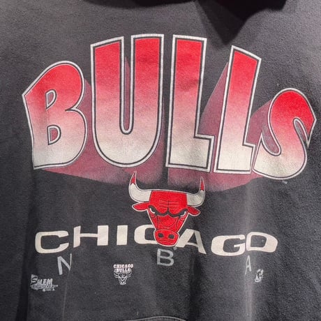 CHICAGO BULLS 90s SWEAT HOODIE BLACK XL 02156