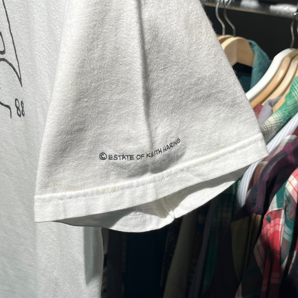 ERICK HAZE×KEITH HARING 90-00S HAZE/LTD/001 TEE