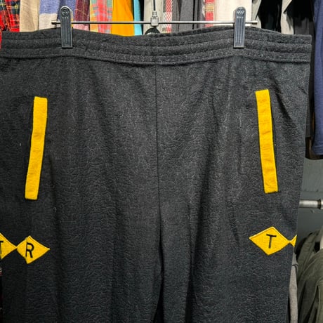 TROOP 90S TRACK JERSEY SETUP BLACK/YELLOW TOPS:fits LARGE PANT:MEDIUM 48469