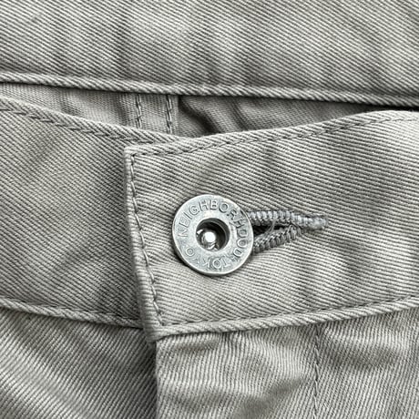 NEIGHBORHOOD 25SS MEMORIAL UTILITY PANTS GRAY LARGE 251AQNH-PTM03 26924