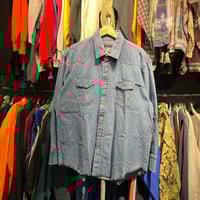 WRANGLER DENIM WESTERN SHIRT fits XL 29328