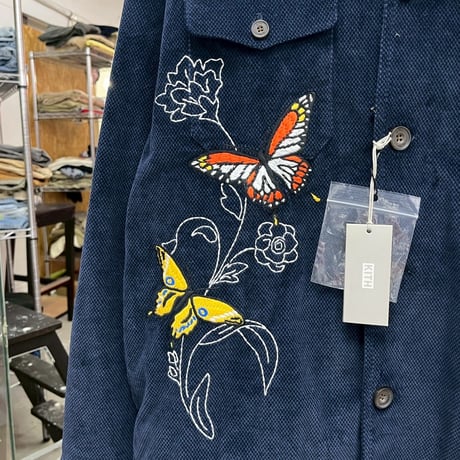 KITH CLEMENT SOUVENIE JACKET NAVY MEDIUM 96847