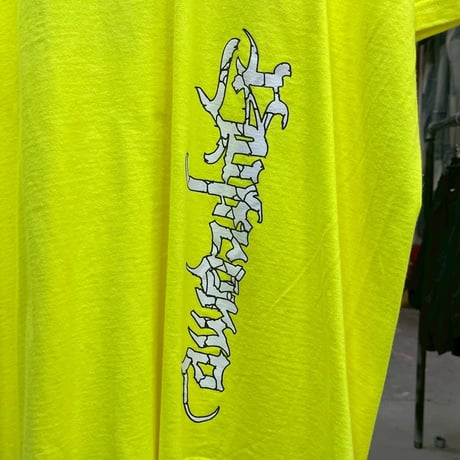 Supreme SATAN TEE FLUORESCENT YELLOW XL 28949