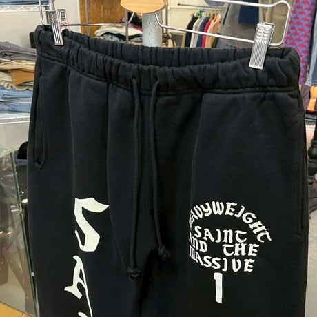 SAINT MICHAEL ITS SAINT SWEAT PANT SM-YS1-0000-049 BLACK MEDIUM 87838