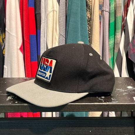 OLD SUPREME USA DREAM TEAM CAP BLACK/GRAY 47751