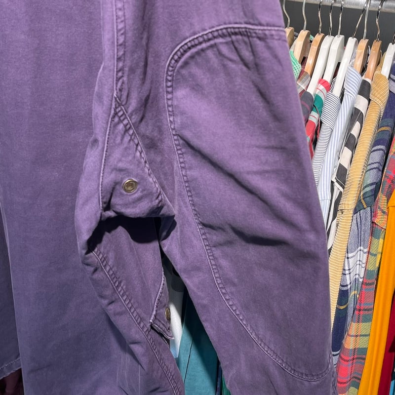 ジャケット・アウター 90s Timberland PIPING LEATHER JACKET TIMBERLAND 00-90S PIPING LEATHER JACKET PURPLE