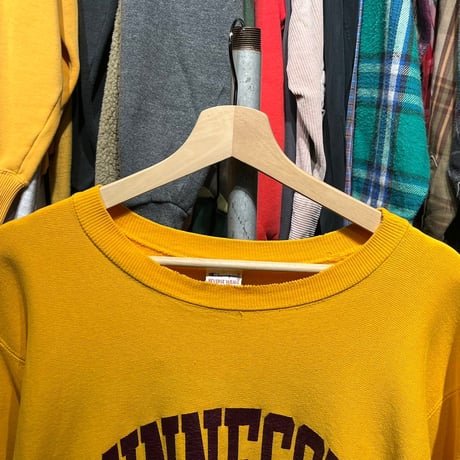 CHAMPION 90S RW SWEAT MINNESOTA YELLOW XL 63483