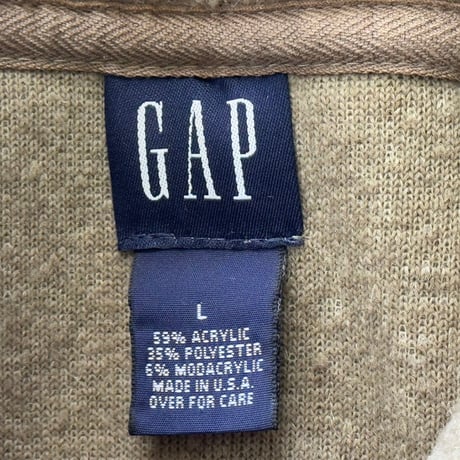 GAP 90S WOOL JACKET BEIGE WOMENS-LARGE 17968