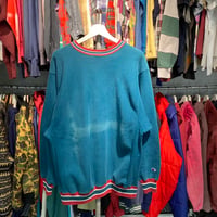 CHAMPION 90S RW SWEAT LIB LINE NO EYE WINERED/GREEN XXL 40729