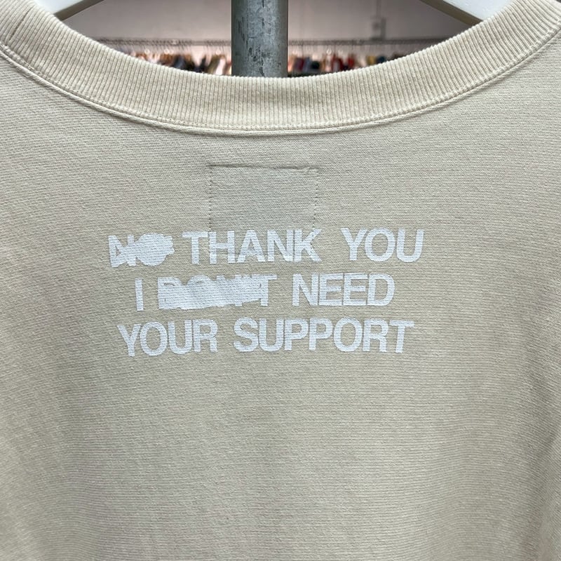 WASTED YOUTH SEASON1 CREWNECK SWEATSHIRT BEIGE