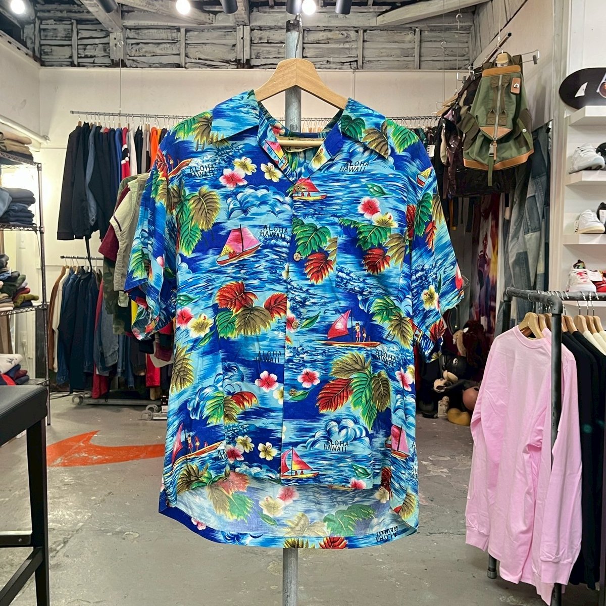 アロハシャツ M 楽天市場】【10%OFF】アロハ シャツ ハワイアン 男女兼用 ユニ