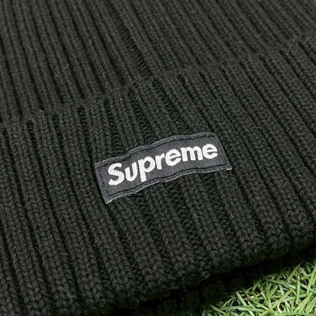 Supreme OVERDYED BEANIE BLACK 17628