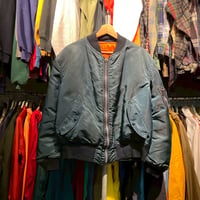 ALPHA 90S MA-1 FLIGHT JACKET NAVY LARGE 49625