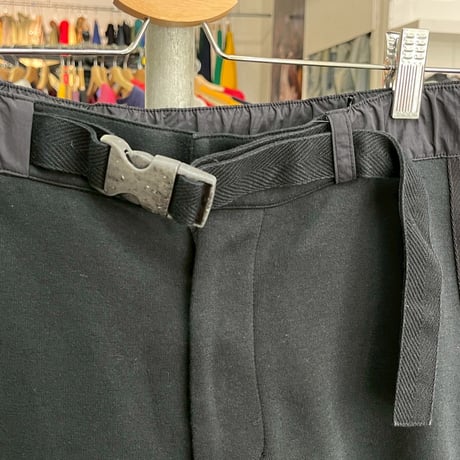 NIKE × sacai NRG SIDE LINE FLEECE PANT BLACK MEDIUM CZ4698-010 23130