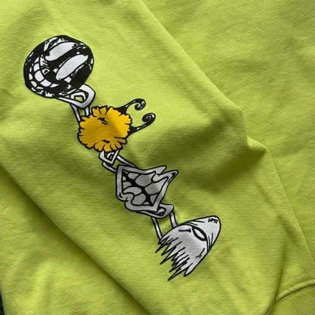 CHROME HEARTS × MATTY BOY PPO CHAIN GAME CREWNECK SWEAT YELLOW XXL 36983