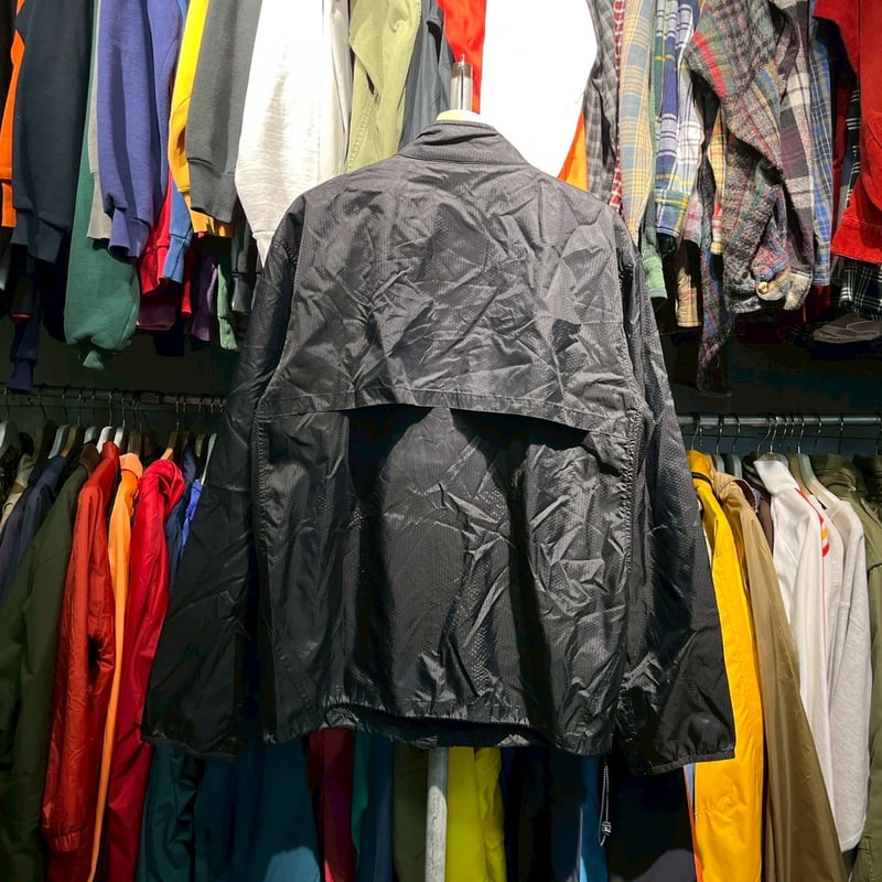 90s〜00s Stüssy リップストップ ナイロンジャケット ドローコード 90s〜00s Stüssy リップストップ ナイロンジャケット ドローコード